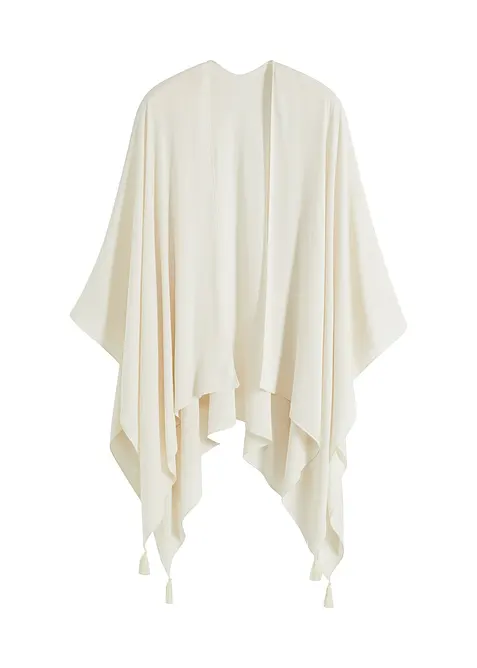 Poncho estivo in pura viscosa, bonprix