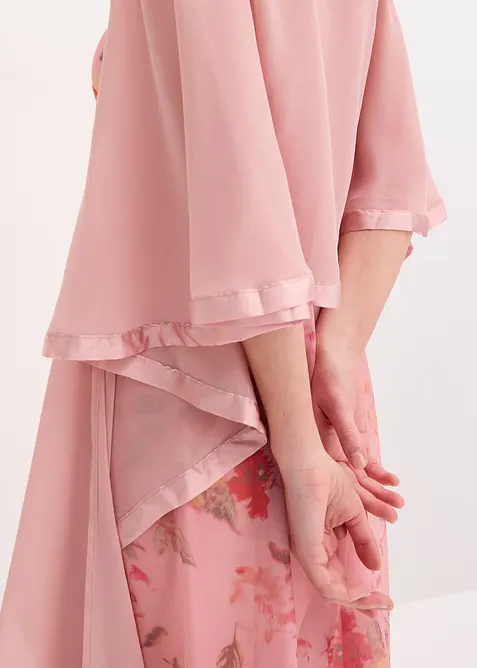 Stola con raffinato dettaglio in satin, bonprix