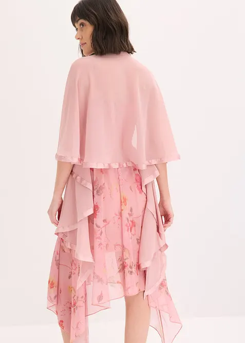 Stola con raffinato dettaglio in satin, bonprix