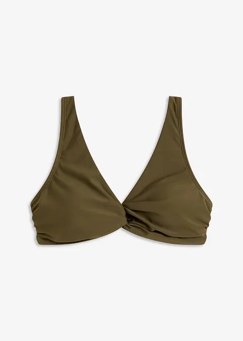 Reggiseno a bustier per bikini con dettaglio attorcigliato, bonprix