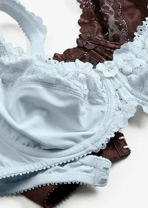 Reggiseno minimizer con spalline imbottite (pacco da 2), bonprix