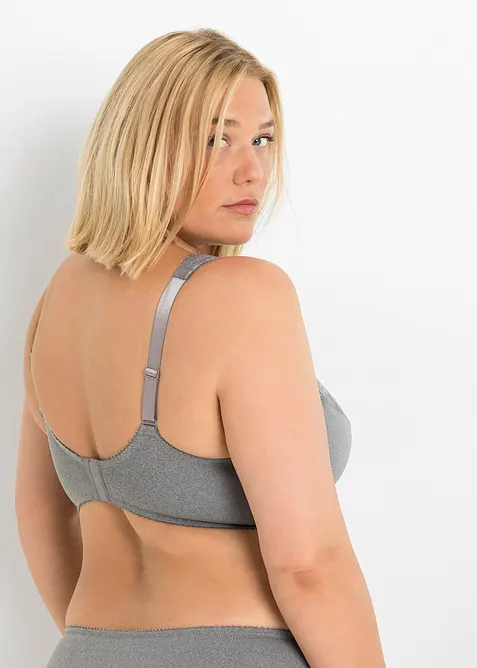 Reggiseno minimizer con spalline imbottite (pacco da 2), bonprix