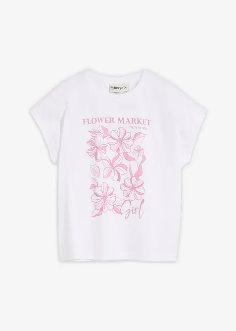 T-shirt in puro cotone biologico, bonprix