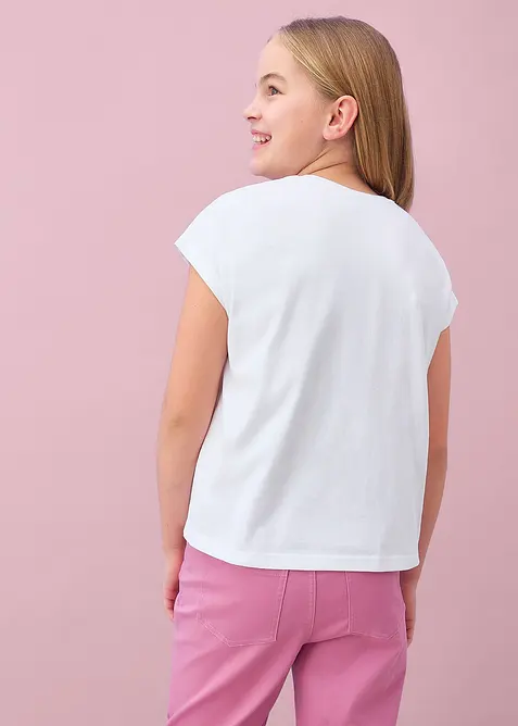 T-shirt in puro cotone biologico, bonprix