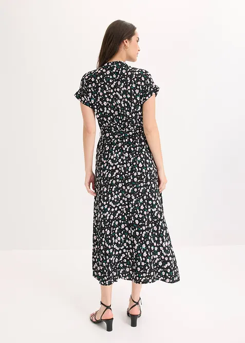 Abito chemisier in viscosa fluida, bonprix