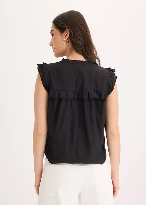 Blusa in misto viscosa, bonprix