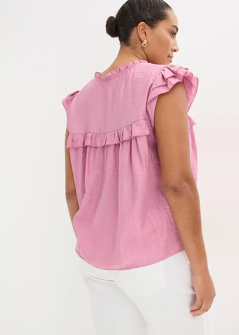 Blusa in misto viscosa, bonprix
