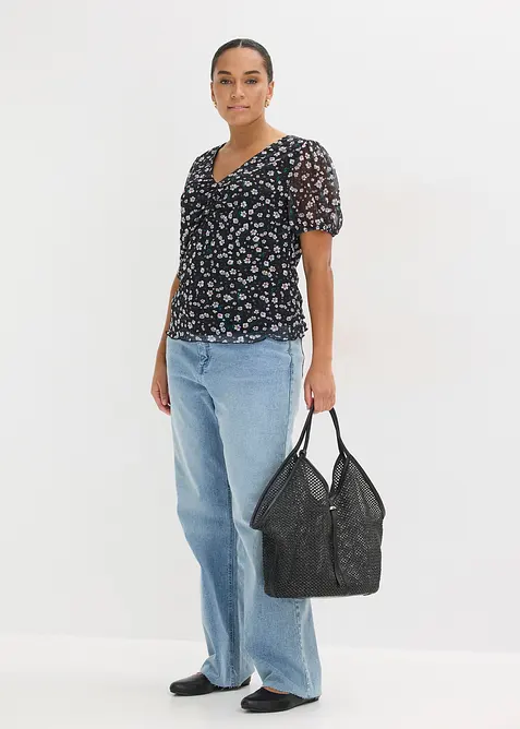 Maglia in mesh delicato, bonprix