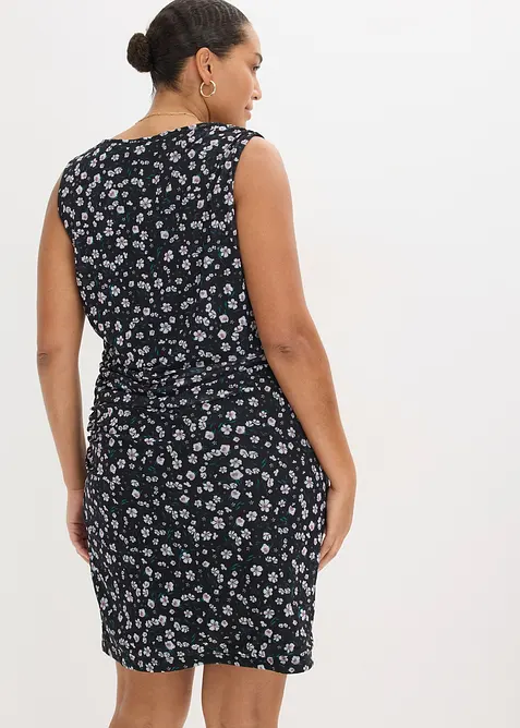 Miniabito sciancrato in mesh fine, bonprix