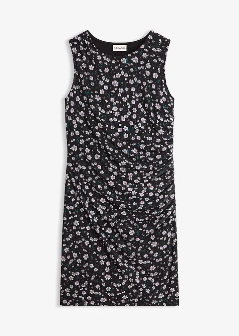 Miniabito sciancrato in mesh fine, bonprix