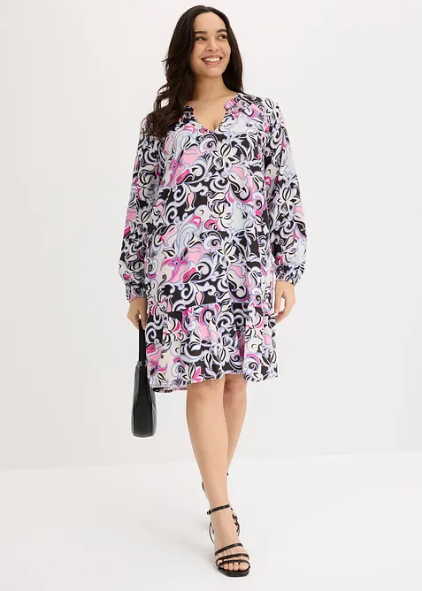 Abito tunica in viscosa fluente, bonprix