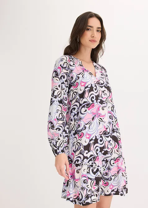 Abito tunica in viscosa fluente, bonprix