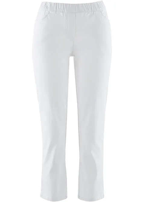Pantaloni cropped elasticizzati, bonprix