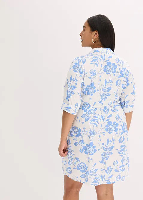 Abito chemisier in viscosa fluente, bonprix