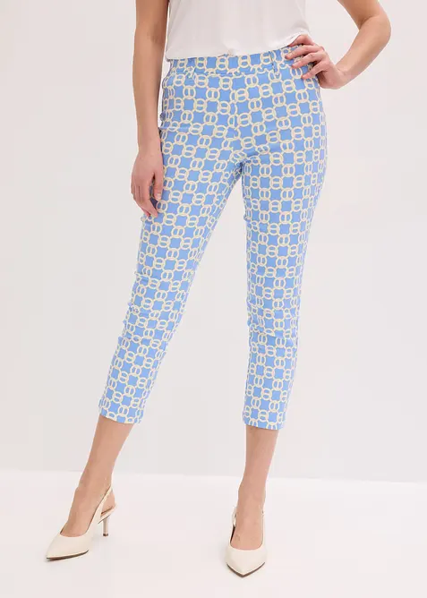 Pantaloni in bengalina elasticizzata, bonprix