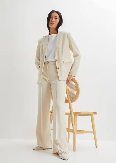 Pantaloni da completo svasati, bonprix