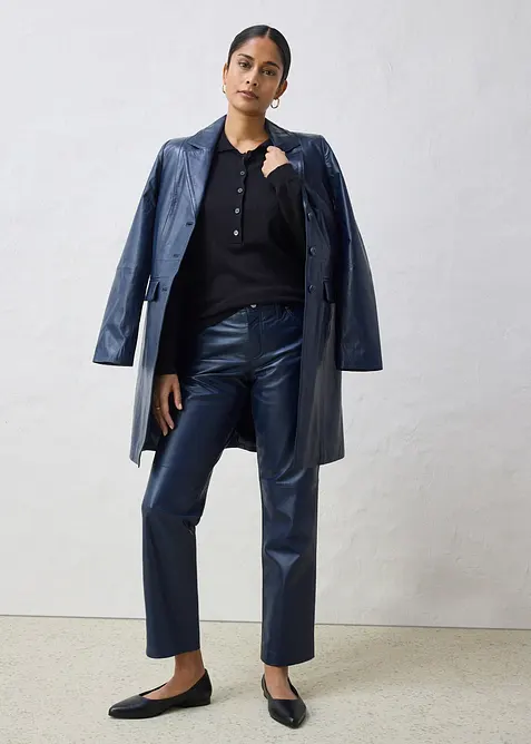 Polo in misto seta, bonprix