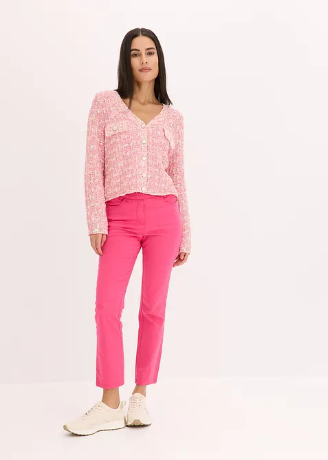 Cardigan in maglia boucl&eacute;, bonprix