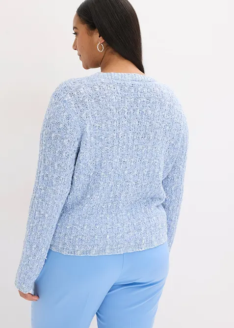 Cardigan in maglia boucl&eacute;, bonprix