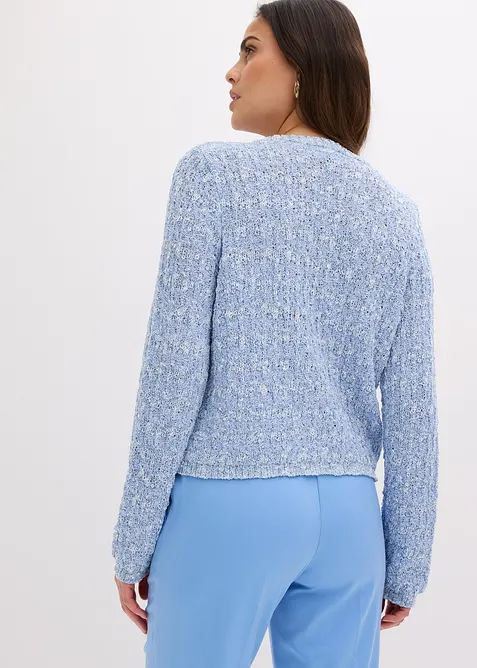 Cardigan in maglia boucl&eacute;, bonprix