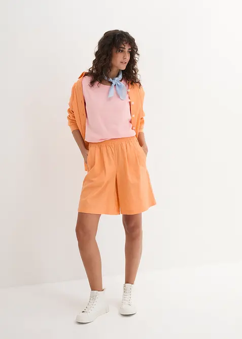 Maglia con scollo rotondo (pacco da 5), bonprix