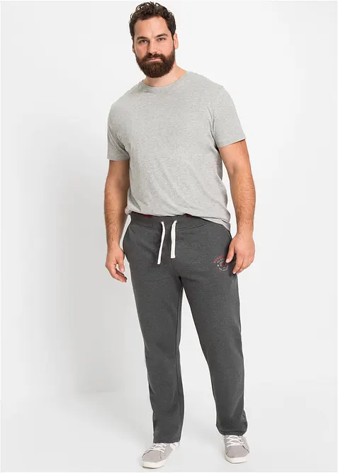 Pantaloni da jogging con dettagli sportivi, bonprix