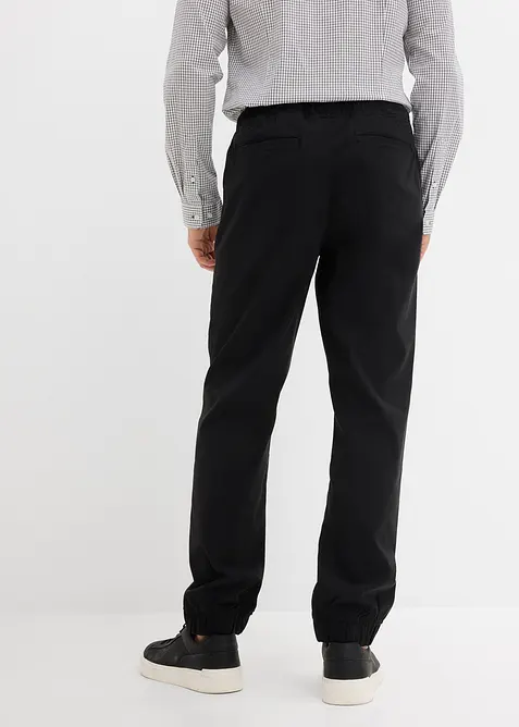 Pantaloni super elasticizzati con elastico in vita relaxed fit, straight, bonprix