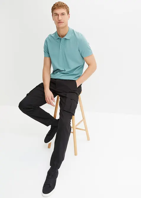 Pantaloni cargo con elastico in vita regular fit, straight, bonprix