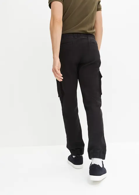 Pantaloni cargo con elastico in vita regular fit, straight, bonprix