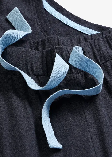 Pigiama capri in misto viscosa morbido, bonprix