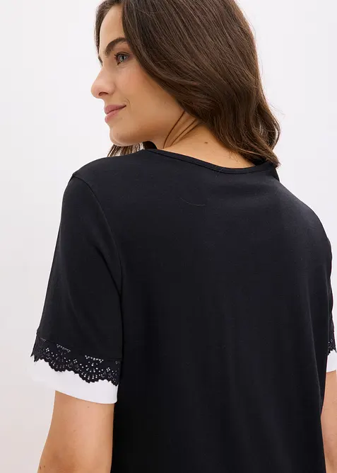 Pigiama estivo in misto viscosa morbido, bonprix