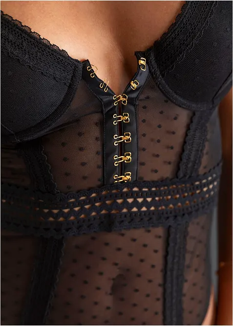 Body con perizoma, bonprix