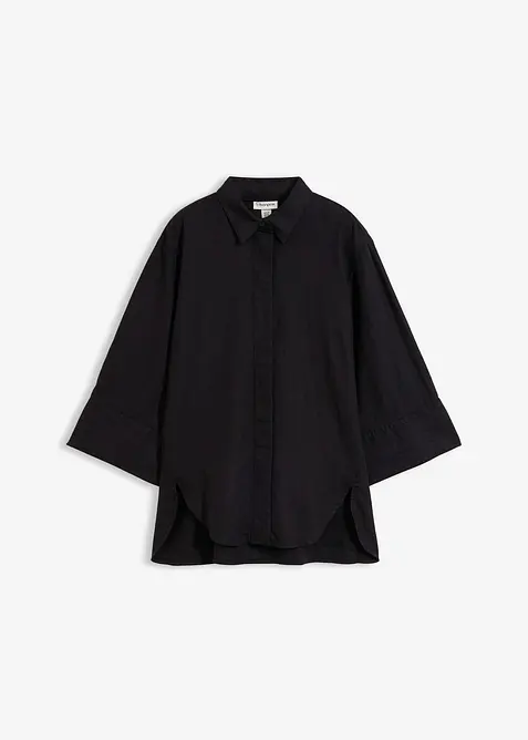 Camicia in misto lino fresco, bonprix