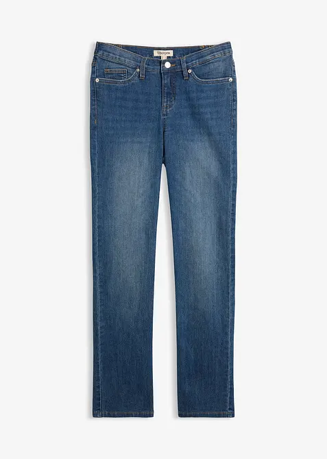 Jeans pr&eacute;maman 2 in 1 da indossare sia prima che dopo il parto, straight, bonprix