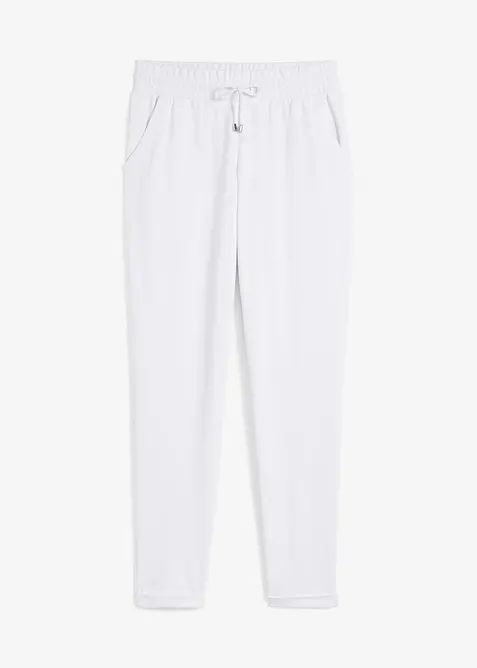 Pantaloni con elastico in vita in misto viscosa, bonprix