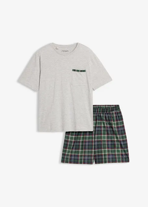 Pigiama estivo con taschino, bonprix