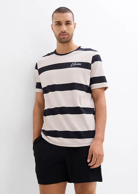 Pigiama estivo in cotone, bonprix