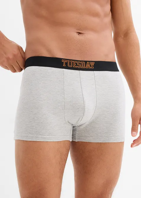 Boxer aderenti con cotone (pacco da 7), bonprix