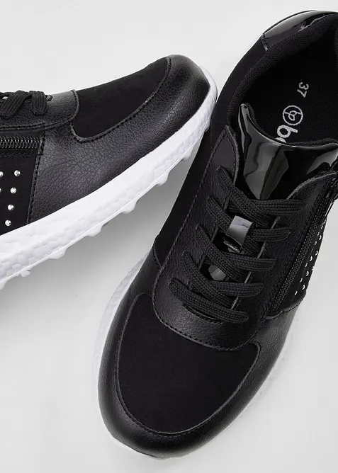 Sneaker con strass, bonprix