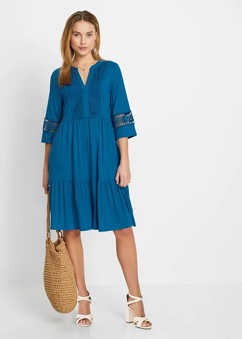 Abito tunica in viscosa morbida, bonprix