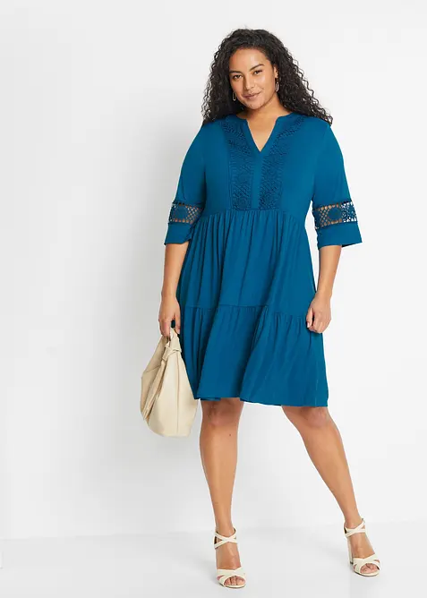 Abito tunica in viscosa morbida, bonprix