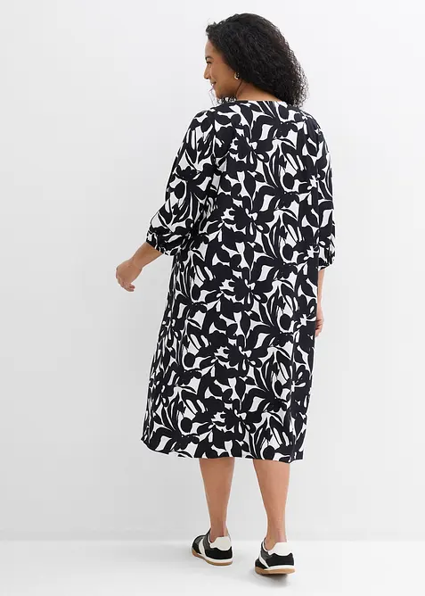 Abito lungo in viscosa fluente, bonprix