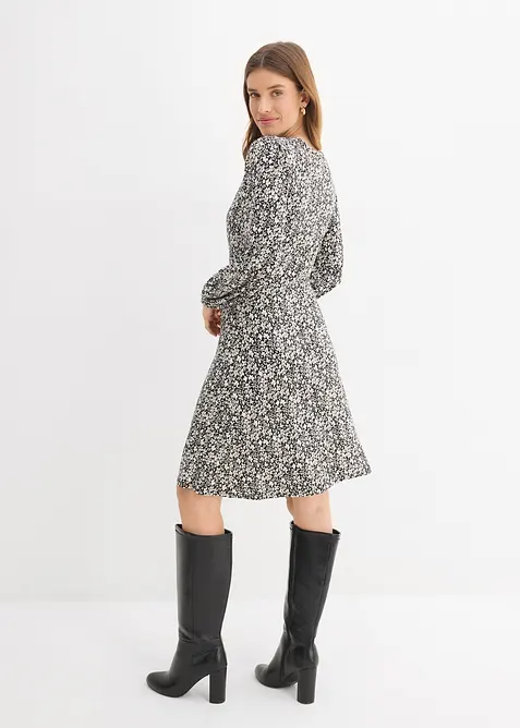 Abito in jersey di misto viscosa, bonprix