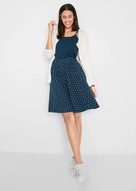 Gonna di jersey (pacco da 2), bonprix