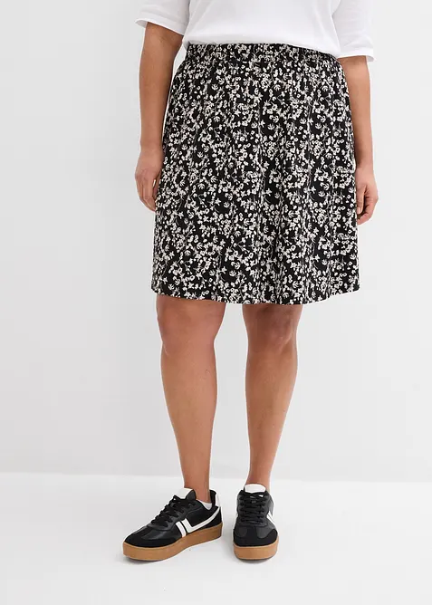 Gonna di jersey (pacco da 2), bonprix