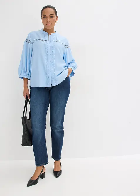 Camicetta con ricami, bonprix