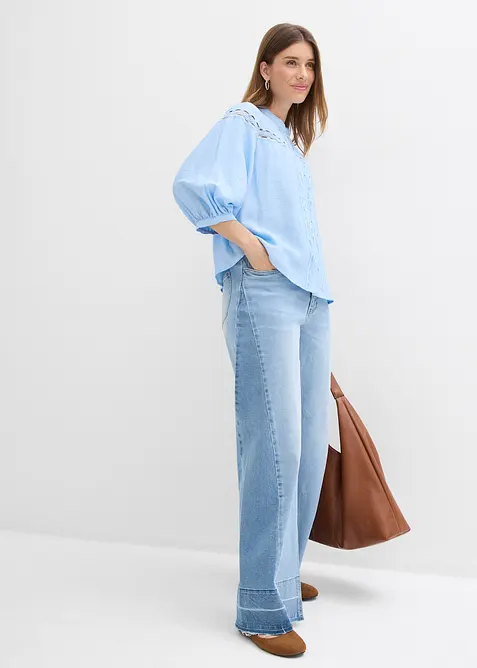 Camicetta con ricami, bonprix