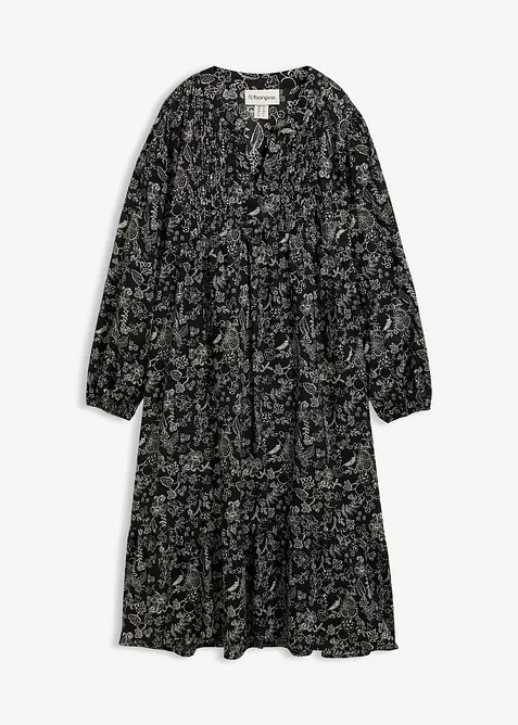 Abito midi in cotone, bonprix