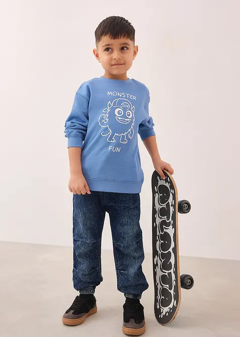 Jeans con elastico in vita regular fit, bonprix