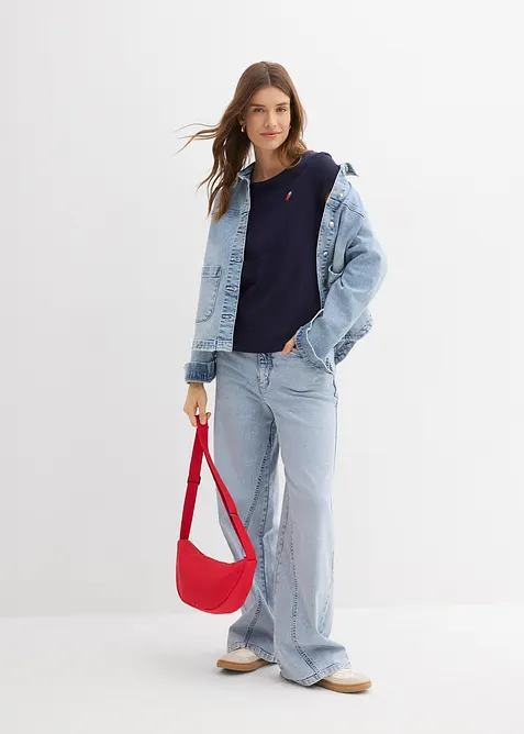 T-shirt in puro cotone, bonprix